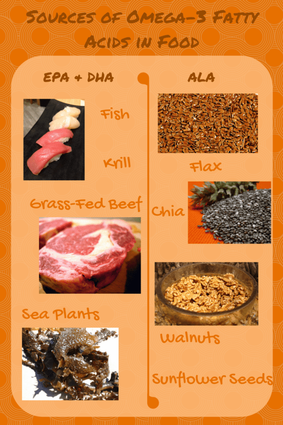 Omega-3 Food Sources via Shyne&Inspire