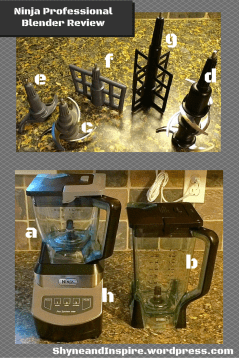 Shyne&Inspire Ninja Professional Blender Parts